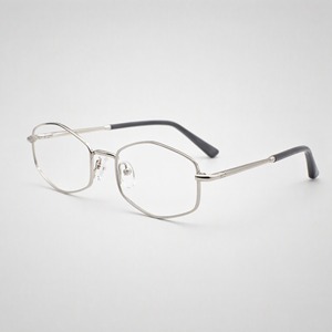 Montura óptica metálica octogonal para <span class=keywords><strong>gafas</strong></span>, con patillas <span class=keywords><strong>de</strong></span> acetato y detalles <span class=keywords><strong>de</strong></span> alambre fino, 5 colores, venta al por mayor - Product Image 2