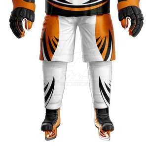 Uniforme de hockey sobre hielo hecho en Pakistán, camisa de equipo y pantalones cortos de sublimación, uniforme de hockey sobre hielo de color liso - Product Image 4