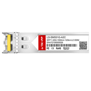आर्स्टा SFP-1G-EZX-<span class=keywords><strong>120</strong></span> संगत 1000beeezx 1g sfp ट्रांसीवर 1550nm <span class=keywords><strong>120</strong></span> किमी dm lc एकल मोड 1.25g ऑप्टिकल मॉड्यूल - Product Image 3