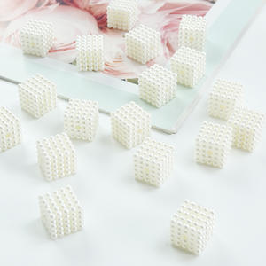 Cuentas de Perlas Barrocas Sueltas con Orificio Recto, Grado AAA, Blancas Naturales, ABS, Accesorios para Hacer Joyas, Precio al por Mayor - Product Image 1