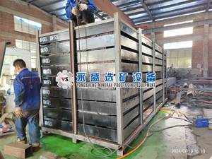 砂矿冲积金矿及矿石能源矿产设备振动台6s型号矿选机械振动台 - Product Image 2