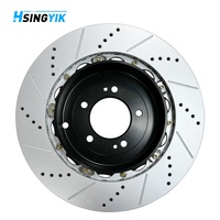 Hsingyik 320 MM MR370723 Rotor de disco de freno delantero de 2 piezas para Mitsubishi Lancer Evo VIII IX 31345 4615A031