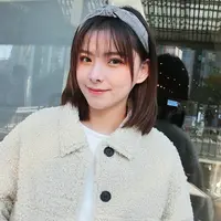 New Plaid Stirnband koreanischen Stil Damen Stoff Haarschmuck einfaches Temperament geknotet breit krempig gestrickt Stirnband