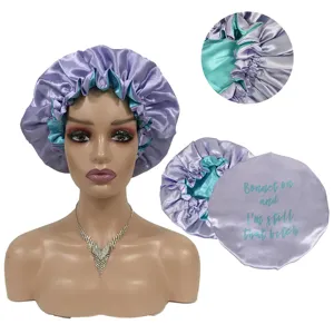 2022 free shipping bonnets and satin hair wraps mommy and me designer bonnet pattern baby silk bonnet