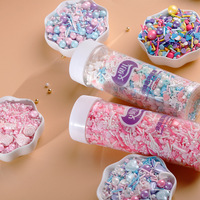 Meistverkaufte 130g Gemischte Größen Bunte Zuckerperlen Zuckerstreusel Weiß-Gold Streusel Kuchendekoration
