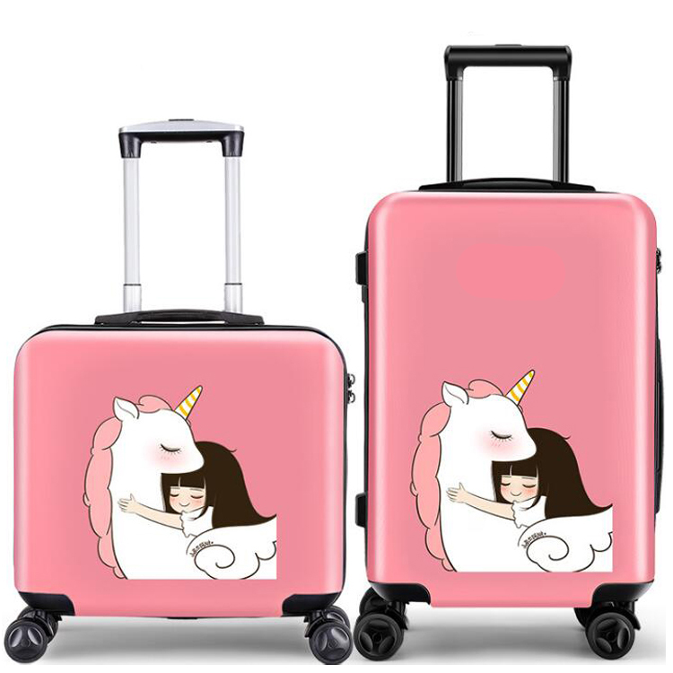 Оптовая продажа, Модный стильный Детский чемодан, популярный мультяшный детский багажный скутер