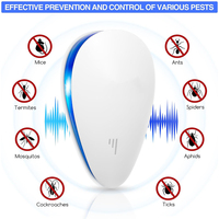 Répulsif Électrique Ultrasonique Anti-Moustiques et Anti-Nuisibles du Fabricant – Dispositif Électronique Anti-Souris en ABS pour le Contrôle des Parasites
