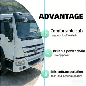 Zware trekkertruck (paard) 6x4 zware trekkertruck tweedehands voor semi-trailer, rechtstreeks uit de fabriek - Product Image 6