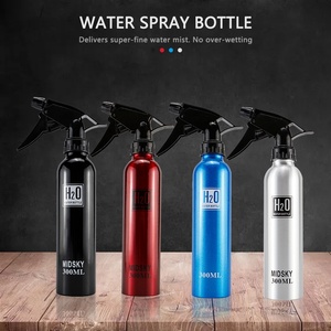 CestoMen, botellas de spray de viaje recargables negras, peluquero, Mini botella de spray de aluminio de 300ml para salón de peluquería - Product Image 6