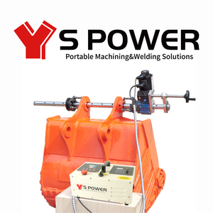 Máquina de soldadura de perforación y orificio de línea portátil de 40-160mm 220V/380V Reparación de orificios de excavadora Spower Lineboring - Product Image 2