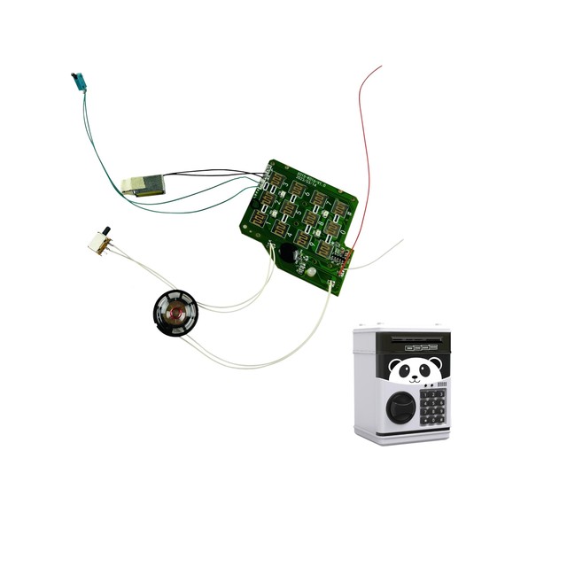KY Custom Toy Piggy Bank PCB Board Electronic Controller with 1oz Copper Green Solder Mask OEM ODM Manufacturer