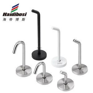 Haidibos Stainless Steel Elephant Trunk <b>Hook</b> Polished Modern Heavy Duty Single Coat <b>Hook</b> For <b>Bathroom</b> Kitchen Hotel Guesthouse - Product Image 1
