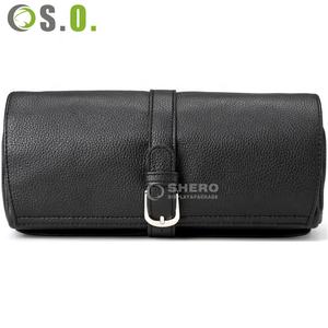 Customized Logo <b>Jewelry</b> Bags Manufacture Rolled Up Portable Exquisite Pu Leather Storage <b>Travel</b> <b>Jewelry</b> <b>Case</b> For Girls - Product Image 1