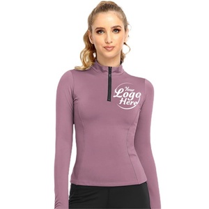 New Arrival Women's Zip Sleeve Sports <b>Jacket</b> Regular Fit Quick Drying <b>Yoga</b> Running Stand Collar Plus Size Eco-Friendly Solid - Product Image 1