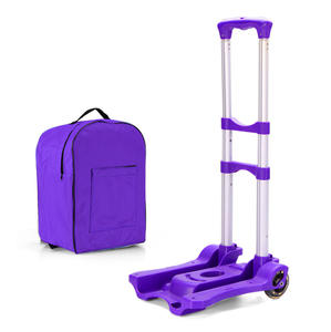 Chariot à main en aluminium pour l'achat de bagages de légumes, chariot pliable portable, petit chariot de <span class=keywords><strong>remorque</strong></span> - Product Image 3