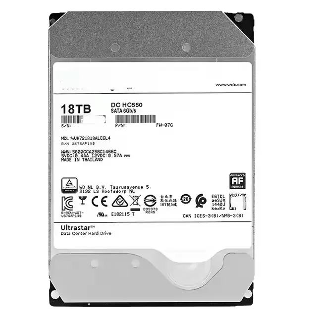Original New18TB HDD Enterprise 14T 16T 20T 22T HDDs SATA3 3.5" 512MB Cache 7200 Internal Hard Drives With A Good Price