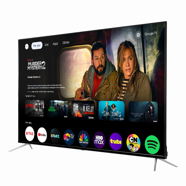 Large Screen TV 85 Inch Frameless Full Screen TV Television 100 Inch 4K Smart TV