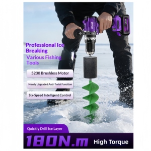 <span class=keywords><strong>Trapano</strong></span> <span class=keywords><strong>Avvitatore</strong></span> <span class=keywords><strong>a</strong></span> Percussione Brushless <span class=keywords><strong>a</strong></span> Batteria 20V 180Nm, Kit <span class=keywords><strong>Trapano</strong></span> Elettrico Multifunzione per Edilizia, Fai-da-te e Settore Automobilistico - Product Image 4