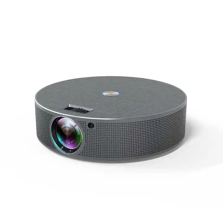 Kablosuz ev sineması Video film projektörleri Full Hd 600p akıllı Android Mini Led Wifi projektör