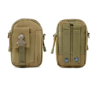 Sac banane tactique personnalisé le plus vendu, pochette extérieure à crochet avec fermeture éclair, sac tactique multifonctionnel étanche pour hommes