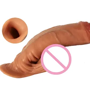 남근 확대 소매 콘돔 재사용 가능한 남성 수탉 남근 섹스 토이