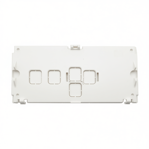 Plaque anti-condensation Evo 330 pour siphons de plomberie, couvercle blanc à 5 trous - Product Image 2