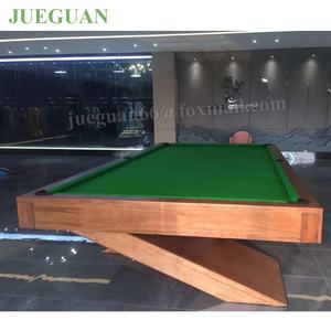 Table de billard professionnelle de luxe sur mesure en bois massif de qualité internationale, 10 pieds, 12 pieds, avec ardoise moderne et dalles lisses - Product Image 6
