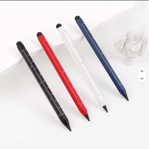 Crayon métallique sans encre 0,5 mm effaçable, <span class=keywords><strong>stylo</strong></span> permanent non-affûté, encre <span class=keywords><strong>indélébile</strong></span> multicolore, usage bureau et scolaire, haute qualité - Product Image 1