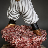 Statue en résine grandeur nature de Majin Buu, figurine de personnage d'anime Dragon Ball Z, ornement pour salon, décoration de Noël et d'Halloween