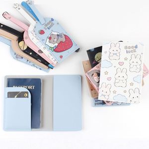 Kapi Barra Anime Cartoon Animal Prints Waterproof Ultra-Light PU Leather Travel <b>Document</b> Storage <b>Bag</b> Antibacterial Protective - Product Image 2