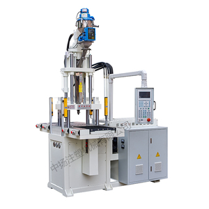 เครื่องฉีดพลาสติกแบบแนวตั้งสองสถานีสำหรับพื้นพีวีซี ระบบ<span class=keywords><strong>ฉีด</strong></span>ขึ้นรูปแบบแผ่นสไลด์คู่ - Product Image 1