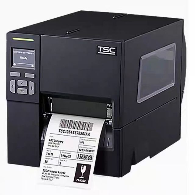 For MF2400/3400 Industrial Grade Label Printer Wash Care Label Barcode Self Adhesive USB/Ethernet/RS-232/WiFi/ Stock