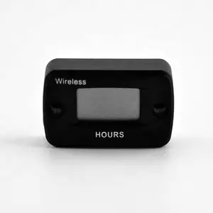 Resettable Vibration Hour Meter Wireless hour gauge for Generator Floor Cleaning Equipment Fruit picking machine Lawn Mower