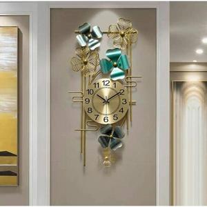 Brass Exquisite Metal Wall <b>Clock</b> <b>Modern</b> Home Decor Wall Decor for Home Wall Decoration and Wedding Gift - Product Image 1