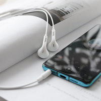 HOCO M73 Joan écouteurs universels avec micro appel une oreille écoute de chanson sans fil casque dent bleue Bouchons d'oreille