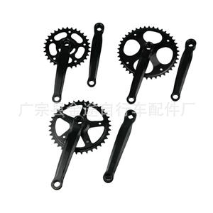 Bicycle Crankset Chainring 32-38t Alloy Hollow One 170mm Single Speed Mountain <b>Bike</b> <b>Crank</b> <b>Arm</b> - Product Image 5
