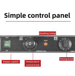 เครื่องทำวาฟเฟิลแบบไทยากิไฟฟ้า2ชิ้น, เครื่องทำวาฟเฟิลแบบเปิดปาก110V/220V เครื่องทำวาฟเฟิลนิ้วเครื่องทำวาฟเฟิลขนาดเล็กสำหรับมืออาชีพ - Product Image 4