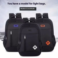 Mochila Escolar Coreana Hojo para Hombre, de Gran Capacidad, para Estudiantes de Secundaria y Preparatoria, para Negocios, para Computadora, Impermeable, Directo de Fábrica