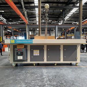 Nuovo Tavolo di Levigatura e Lucidatura con Aspirazione Integrata, Costruzione in Acciaio al Carbonio, Efficienza del Filtro al 99,9% per Polveri di Lavorazione del Legno - Product Image 2