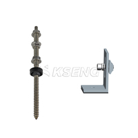 Boulon de fixation en aluminium SUS304 certifié M8 CE pour système de montage de panneaux solaires