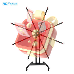 Ventilador Holográfico 3D Profesional de Varios Tamaños (65, 75, 80, 100, 150, 180 cm) para Exhibiciones y Video Wall en Tiendas - Product Image 1