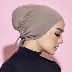 Vente en <span class=keywords><strong>gros</strong></span> 2022 Offre Spéciale Femme Musulmane Coton Jersey Sous Hijab Casquette Nouveau Doux Extensible Islamique Femmes <span class=keywords><strong>Bonnet</strong></span> Intérieur Hijab - Product Image 2