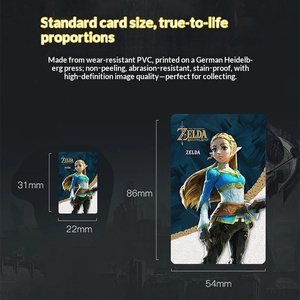บัตร RFID ความถี่สูง NTAG215 สีขาว 215 ชิป DIY Tears of the Kingdom สำหรับ NFC <span class=keywords><strong>Zelda</strong></span> บัตรสมาร์ทการ์ดทรงกลม - Product Image 2