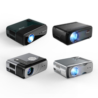 Nouveau projecteur mini portable intelligent pour la maison, natif 1080P HD, prend en charge la vidéo 4K pour téléphone portable avec WIFI, projecteur LCD extérieur