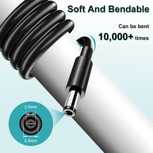 <span class=keywords><strong>Adaptateur</strong></span> d'alimentation ESann DC12V 1A, AC 100-240V DC 12V 1A 12W, protection contre les courts-circuits, montage mural, prise US, prise DC 5,5x2,5 mm - Product Image 4