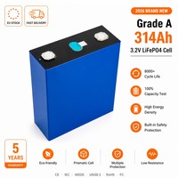 Batteries lithium-ion prismatiques solaires Polonie EU Stock MB31 314Ah 3.2V LF280K 280Ah LiFePO4 pour stockage d'énergie RV 16KWh ESS