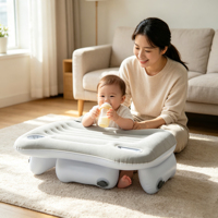 Table de bureau gonflable avec pieds pour les tout-petits, pour jouer, manger, lire, travailler |   Plateau pour ordinateur portable pour l'école et les activités de voyage