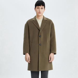 <span class=keywords><strong>Manteau</strong></span> en cachemire réversible <span class=keywords><strong>Costume</strong></span> ample long de <span class=keywords><strong>mi</strong></span>-<span class=keywords><strong>saison</strong></span> pour <span class=keywords><strong>homme</strong></span> avec trench-coat en laine goutte épaule - Product Image 3