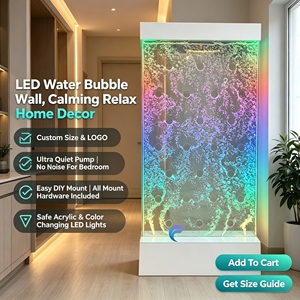 Nuova Parete Decorativa a Bolle d'Acqua LED per Arredamento d'Interni - Product Image 3