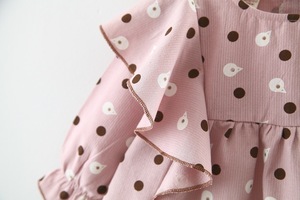 Conjunto de Ropa de Alta Calidad para Bebés Niñas, Conjunto de Vestido de 2 Piezas para Bebés con Lindo Estampado - Product Image 4